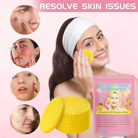 Disques Éclat de Curcuma - Nettoyants & Exfoliants Visage