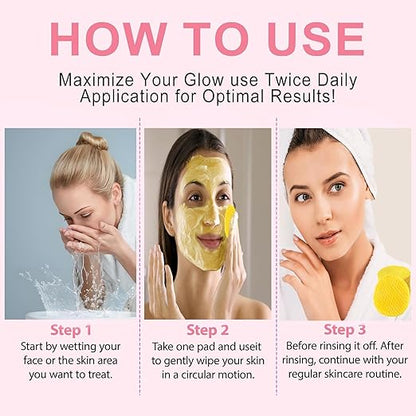 Disques Éclat de Curcuma - Nettoyants & Exfoliants Visage